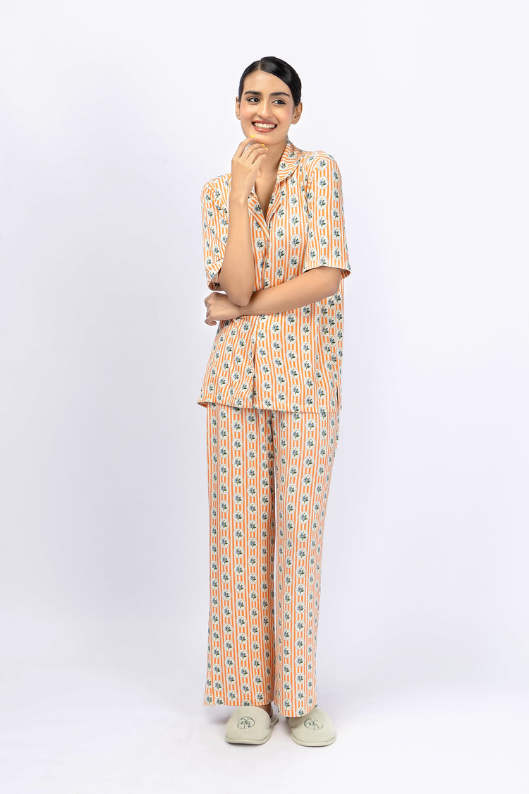 Marigold Night Suit-17