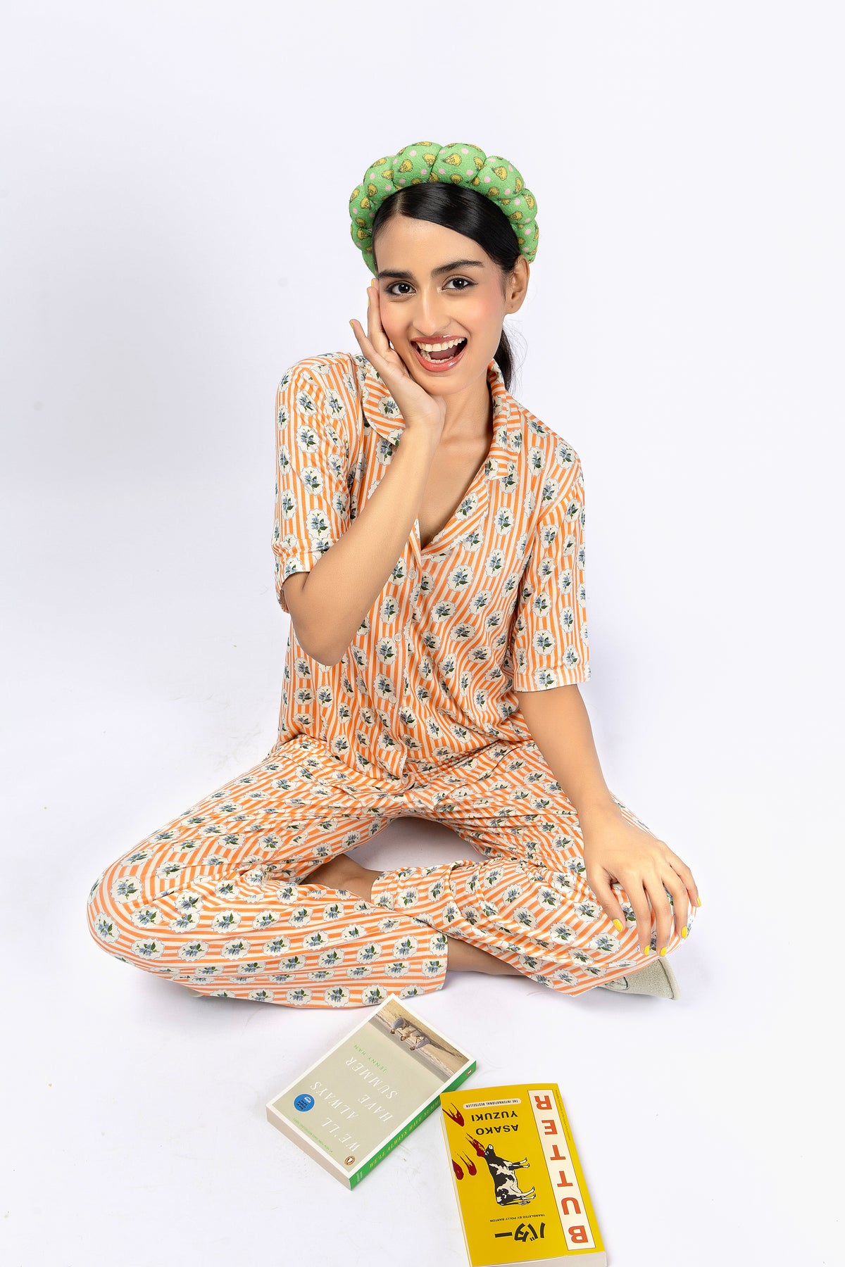 Marigold Night Suit-17