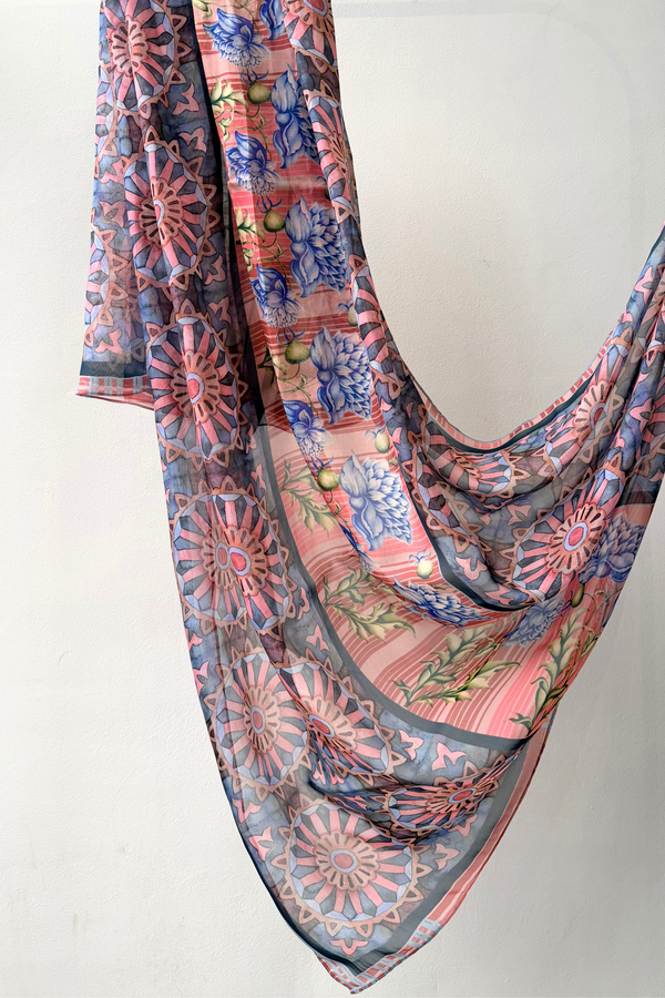 Mineral Bloom Top Scarf
