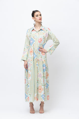 Great Fit- Textiles Tiles our best seller dress for the summers.