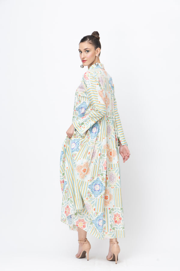 Great Fit- Textiles Tiles our best seller dress for the summers.