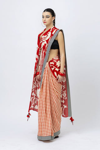 Bird Saree