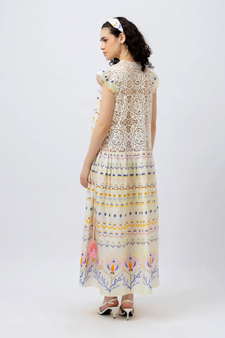 Summer Maxi with Statement Crochet Back