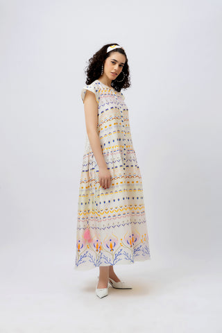 Summer Maxi with Statement Crochet Back