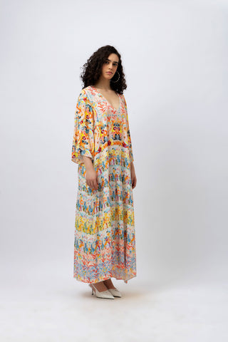 Great Fit -Summer forest! Maxi dress.
