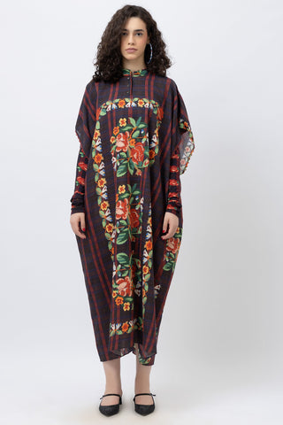 Pixel Kaftan Dress