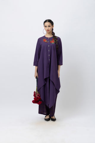 Pixel Purple Co-ord