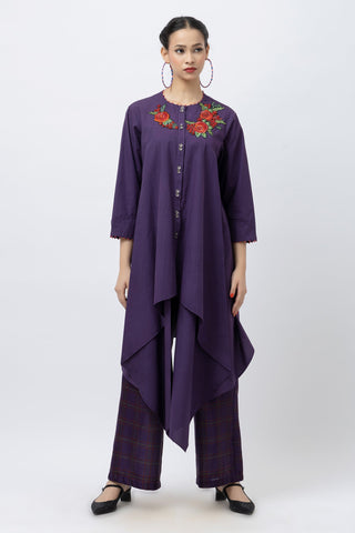 Pixel Purple Co-ord
