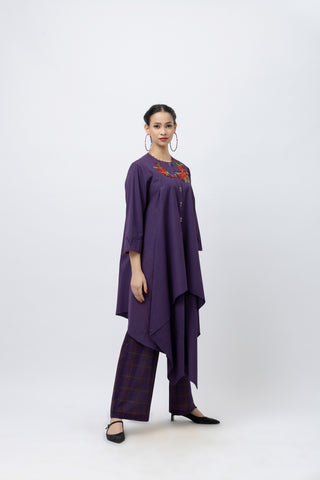 Pixel Purple Co-ord