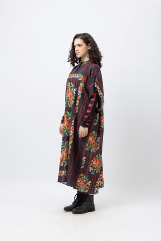 Pixel Kaftan Dress