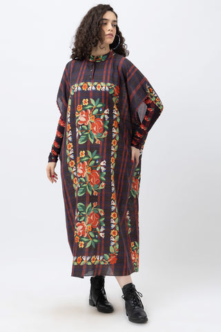 Pixel Kaftan Dress