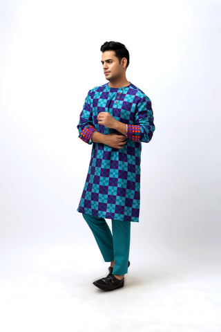 Something blue  Kurta Set
