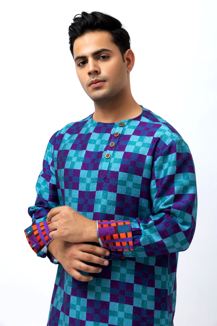 Something blue  Kurta Set
