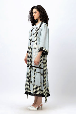 Embroidered Vintage Tier - Maxi Dress