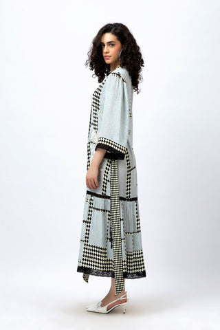 Embroidered Vintage Tier - Maxi Dress