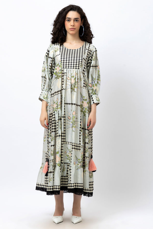 Vintage Rose Garden Maxi