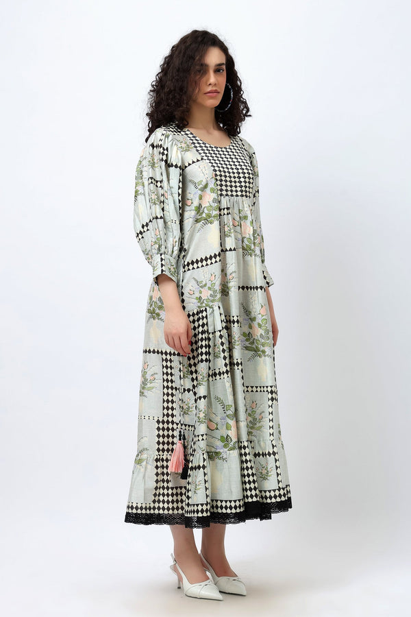 Vintage Rose Garden Maxi