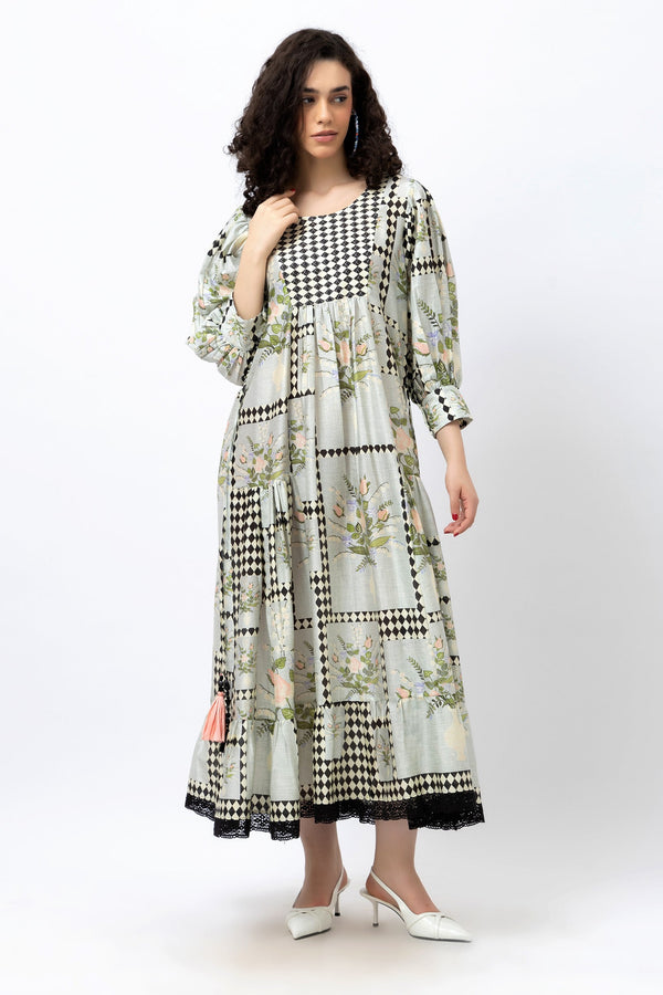 Vintage Rose Garden Maxi