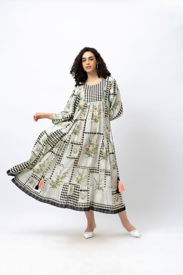 Vintage Rose Garden Maxi