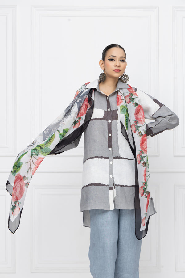 Roses Bloom Top + Bottom Set