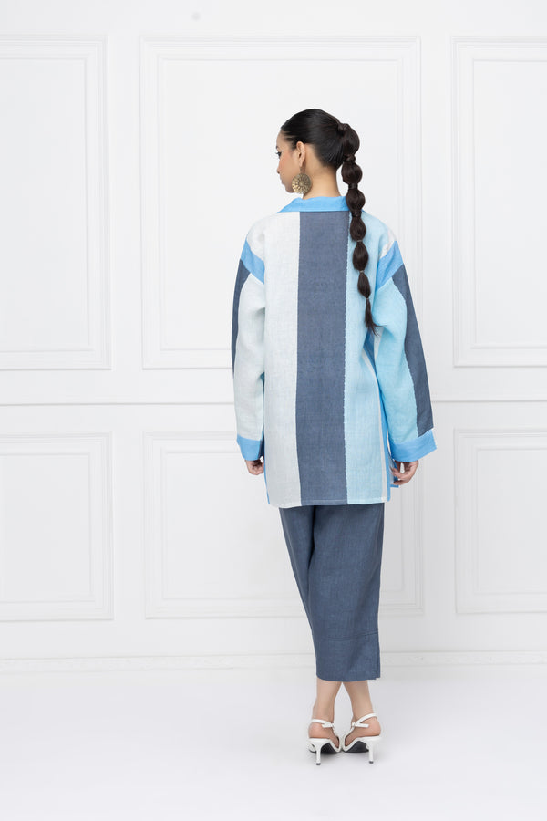 Mid Night Bloom Top + Bottom Set