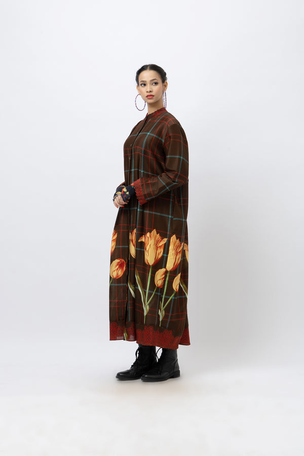 Tulips Brun Dress
