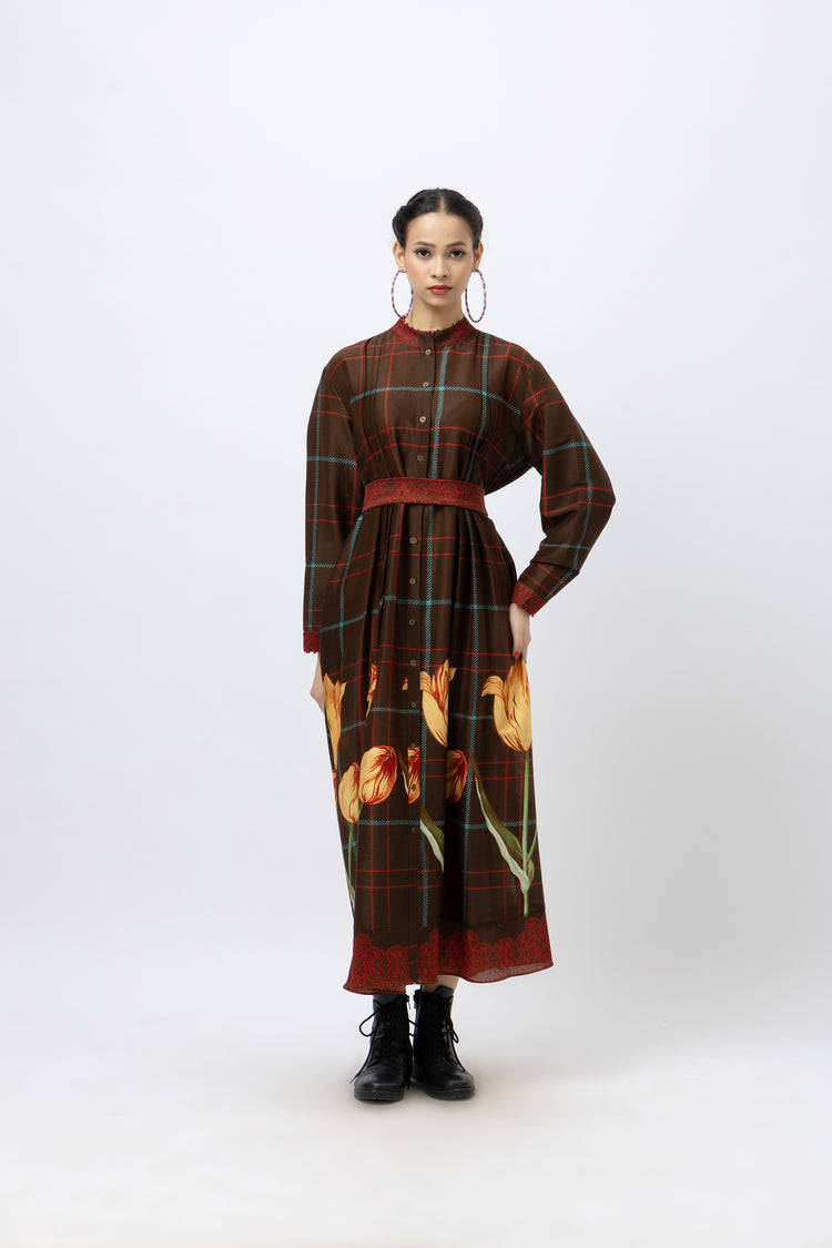 Tulips Brun Dress
