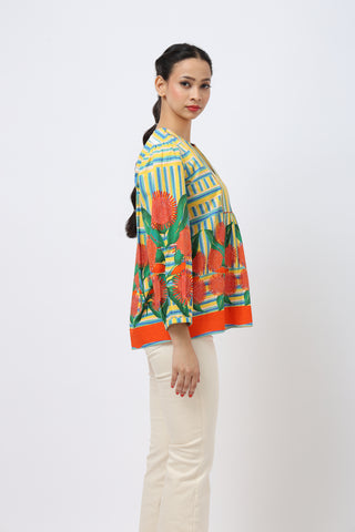 Summer Sunflowers Top