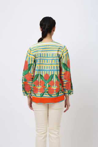 Summer Sunflowers Top