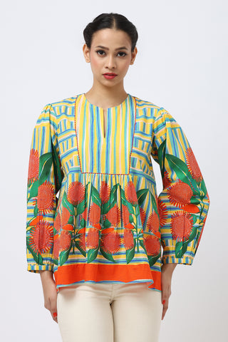 Summer Sunflowers Top