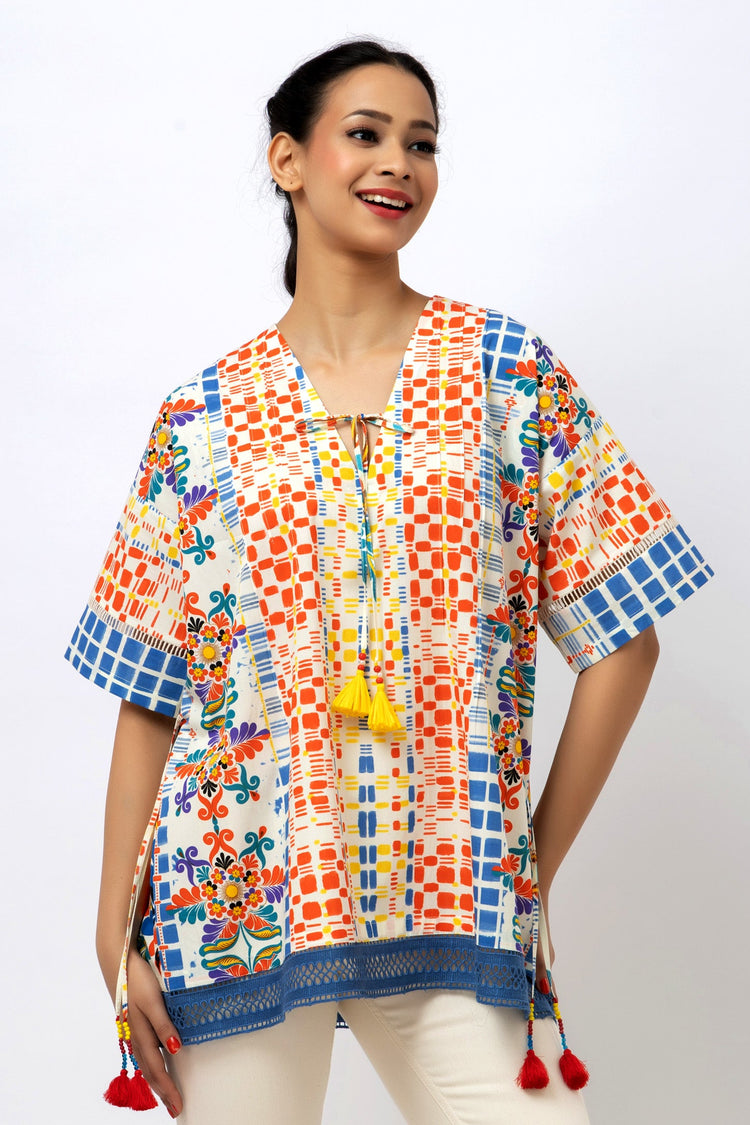 Vase Lace Top
