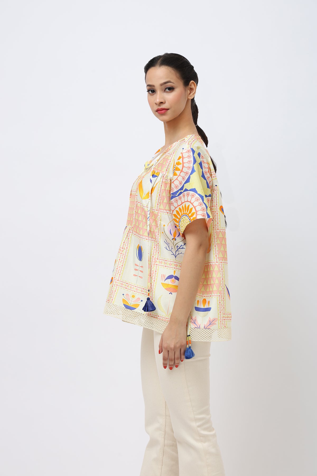 Suzni Lace Top