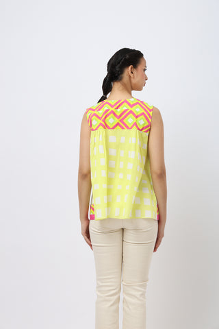 Doodle Pintuck Top