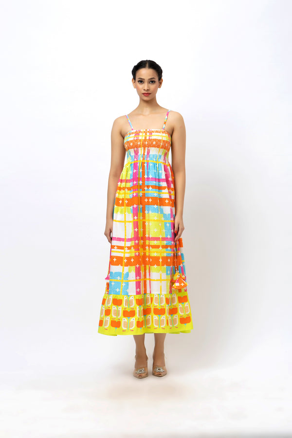 Feel-Good Smocked Summer Maxi