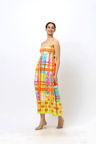 Feel-Good Smocked Summer Maxi