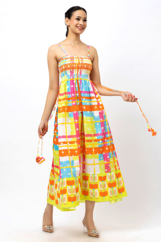 Feel-Good Smocked Summer Maxi