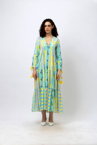 Great Fit -Tiered Tassel for the perfect damsel look in flowing cotton.