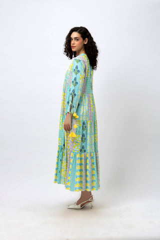 Great Fit -Tiered Tassel for the perfect damsel look in flowing cotton.