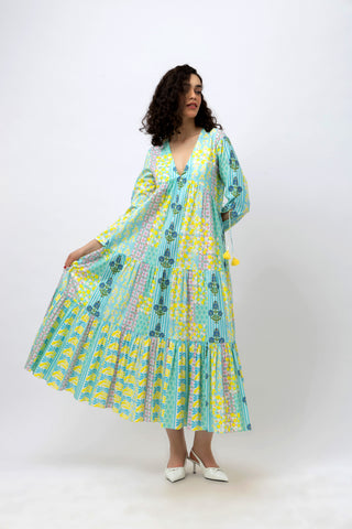 Great Fit -Tiered Tassel for the perfect damsel look in flowing cotton.