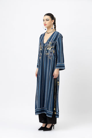 Striped Navy