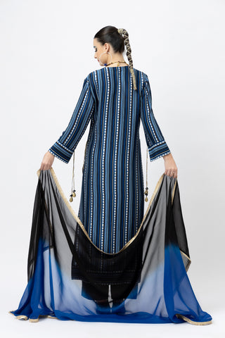 Striped Navy