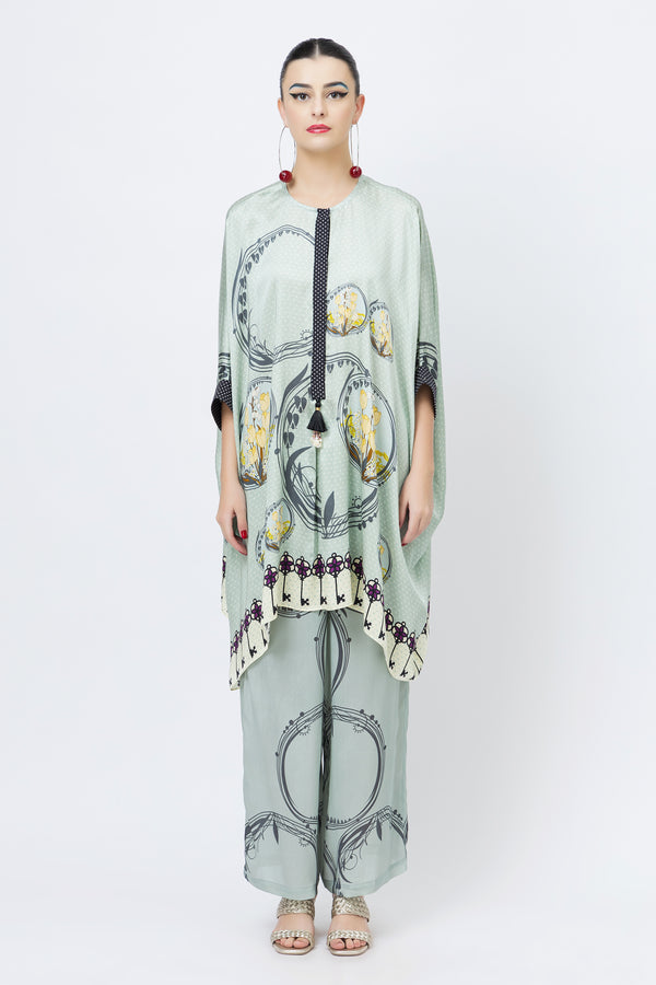 Calcutta Diaries - KS - Free size kaftan top and pant set.