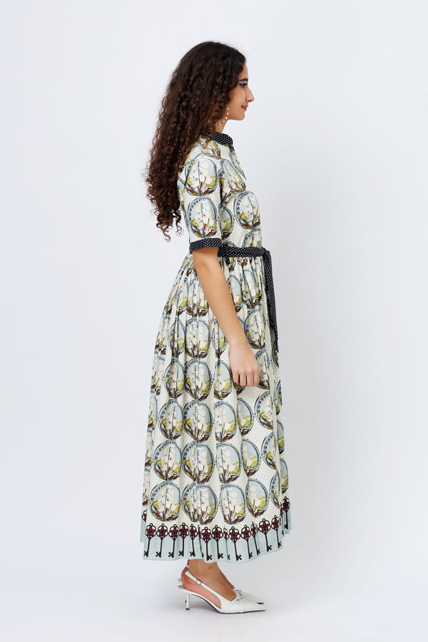 Calcutta Diaries - Flurry Dress - Maxi gathered dress - best seller style.