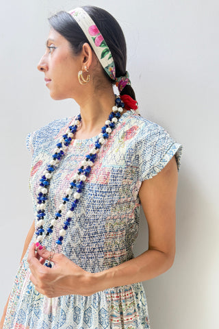 Great Fit - Smock it! Maxi dress smock detail dress in our summer eternal print.