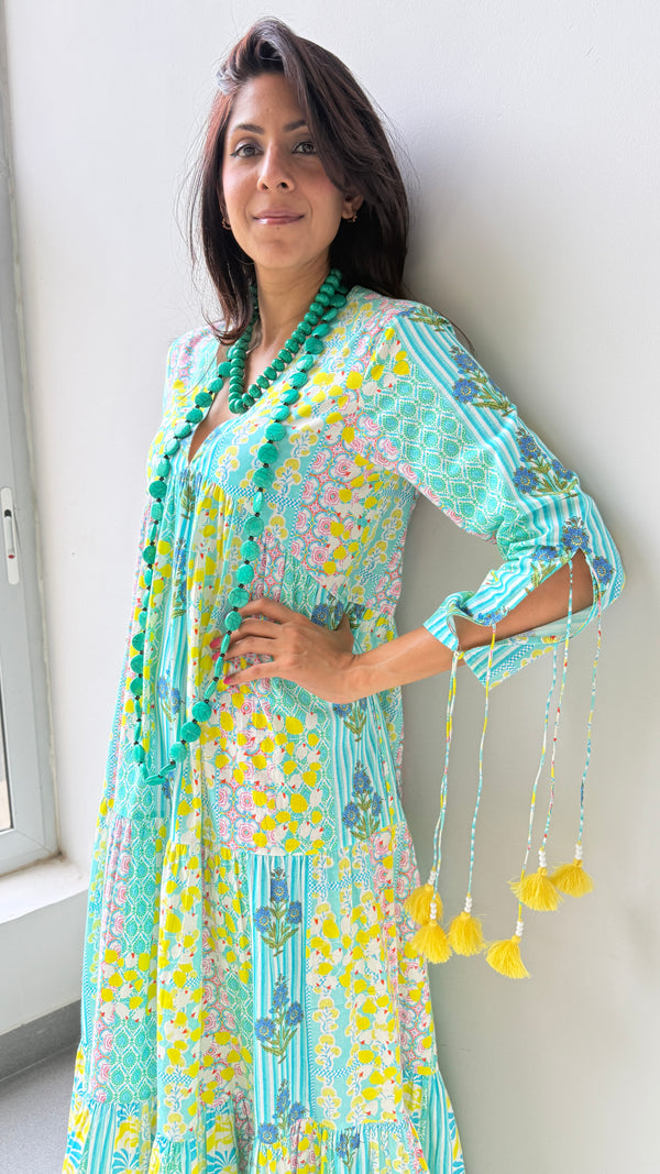 Great Fit -Tiered Tassel for the perfect damsel look in flowing cotton.