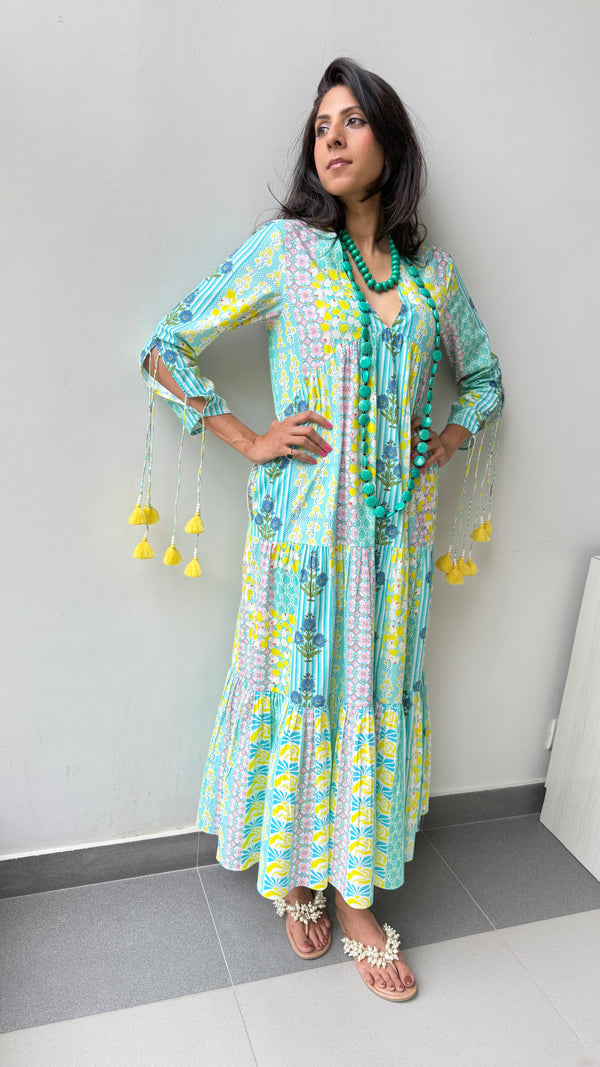 Great Fit -Tiered Tassel for the perfect damsel look in flowing cotton.