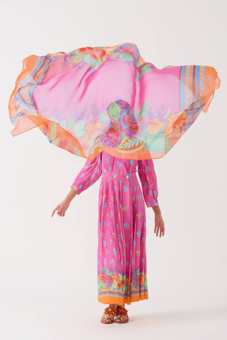 Dilbar Rani Maxi Wrap Dress