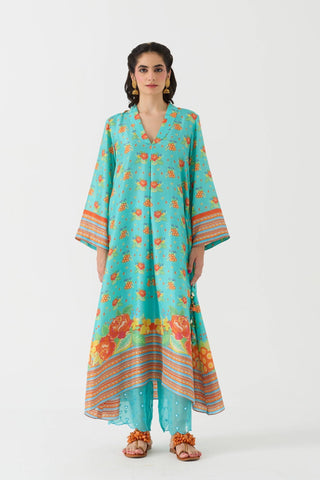 Dilbar Kurta + Pant Set - Pudhina
