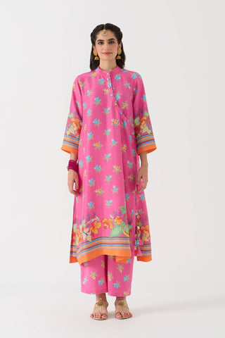 Dilbar Kurta + Pant Set - Pink Mirchi