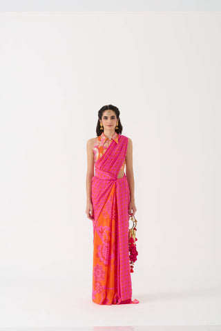 Dil Double Sari  - Kesar Ki Kali